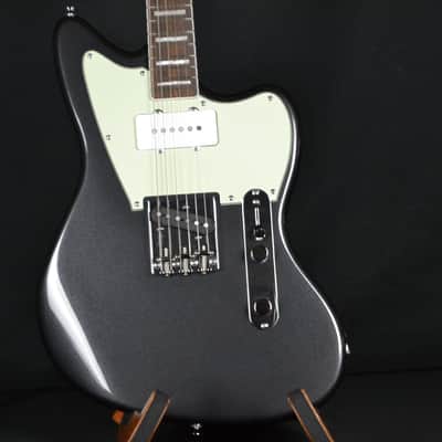 Squier Limited Edition Paranormal Offset Telecaster SJ - Charcoal Frost Metallic image 1