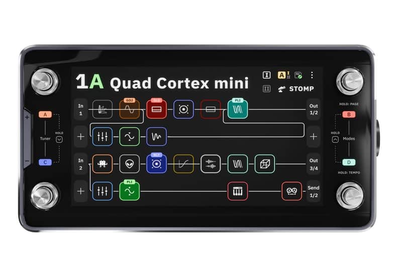 Neural DSP Quad Cortex Mini 2026 - Present - Black image 1