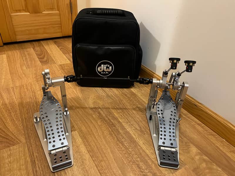 DW DWCPMDD2 Machined Direct Drive Double Bass Drum Pedal 2020s - Chrome image 1