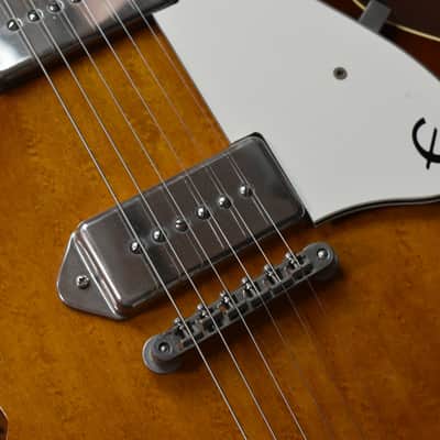 1987 Epiphone Casino Violin Burst, Made in Japan Terada Factory, MIJ, Pre-Elitist image 10