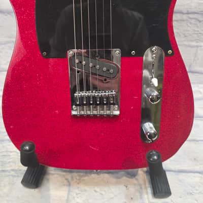 Fender Squier Telecaster "Partscaster" Red Sparkle image 5