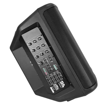 Seismic Connect - Powered 8 Inch Portable 2-Way Compact PA Speaker with Rechargeable Battery - All-In-One PA System image 5