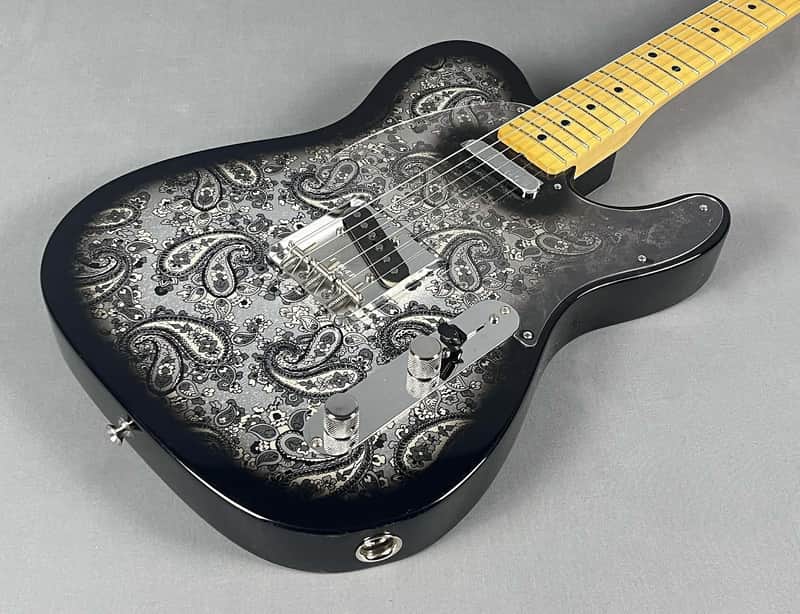 2026 Fender Custom Shop Vintage Custom '68 Telecaster NOS - Black Paisley - 7.2lbs ~ As New! image 1
