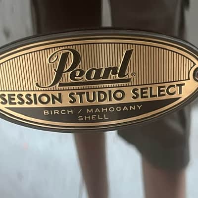 Pearl Session Studio Select 16"x16" Floor Tom W/ Super Hoop - Black Mirror Chrome image 3