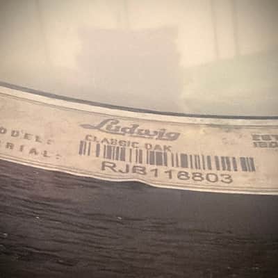 Ludwig 5x14" LS754 Classic Oak Snare Drum - Night Oak image 9