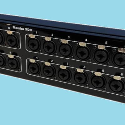 Mamba 32 XLR/TRS/TS Combo to 4 DB25 (Tascam Pin Out) Patch Bay 2RU image 2