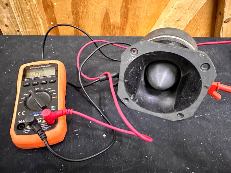 Fane HF250 4" Tweeter 8 OHMS - Not Working - Parts Only image 1