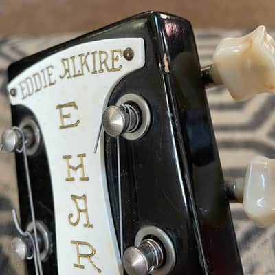 Epiphone Eddie Alkire E Harp 10-String Lap Steel, 1940s White image 8