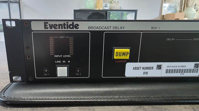 Eventide BD 980 Broadcast Delay Live Profanity Obscenity TV Radio Broadcast Delay $10,000 NEW! Dump Box BD980 image 1