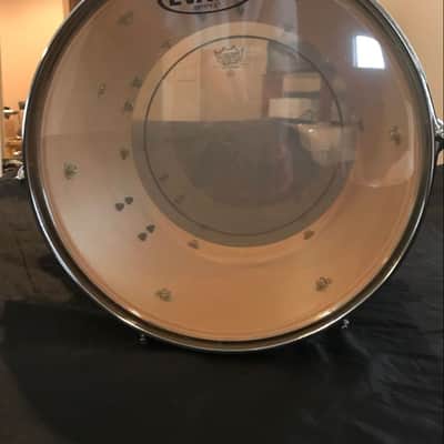 Yamaha Maple Custom 12" x 10" Tom Natural (Blonde) Gloss Finish Bronze Lugs image 5