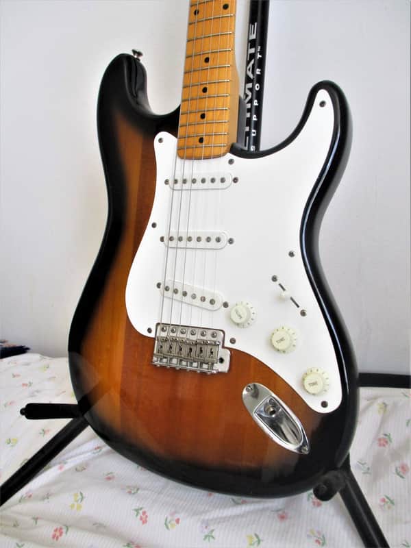 Vester  Tradition Series  80s   solid ash  vintage strat guitar   high quality new set up image 1