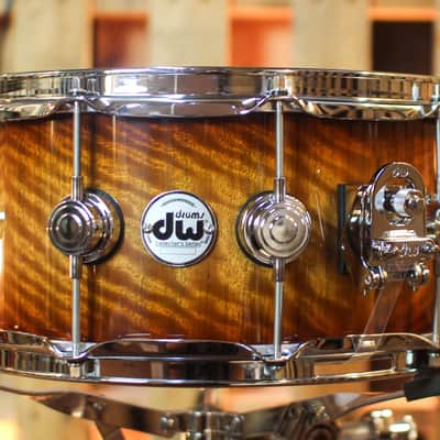 DW 6.5x14 Collector's Maple 333 Almond Burst over Nyatoh Snare Drum - SO#1444620 image 2