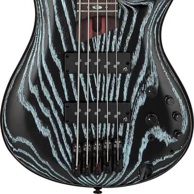 Ibanez SR1325SB-AVL Premium SR Electric Bass 5-String - Aqua Wave Low Gloss + Gig Bag image 1
