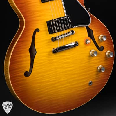 Gibson Custom Shop PSL '64 ES-335 Figured Reissue Gloss Antiquity Burst 7.14 #140692 image 6