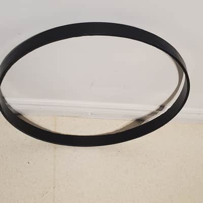 Vintage 22" Ludwig Black Bass Drum Hoop - Ultra Clean image 5