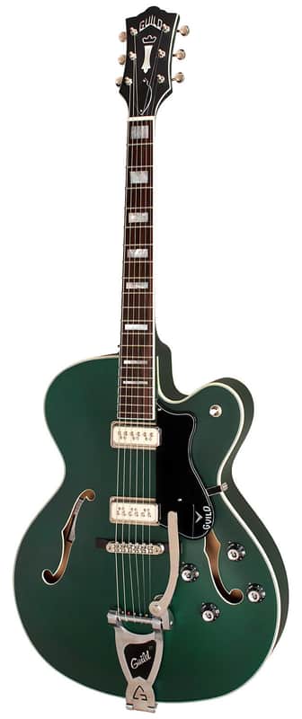 Guild X-175 Manhattan Special - Hollow Body Electric - Fjord Green image 1