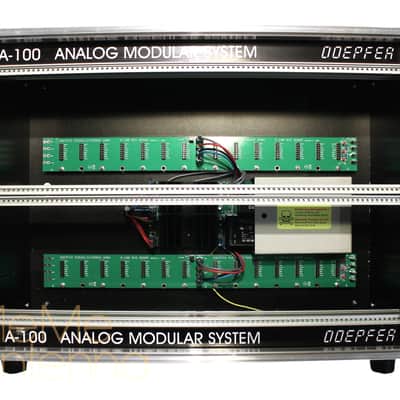 Doepfer A-100P6 Suitcase Black (PSU3) Eurorack Case image 2