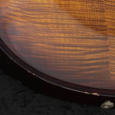 Paul Reed Smith (PRS) 2014 Custom 24 10Top Black Gold Burst Pattern Thin Neck [14 210725] (02/03) image 8
