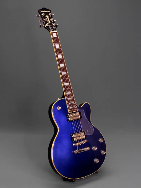 DeArmond M-77 Electric Guitar Moon Blue image 1