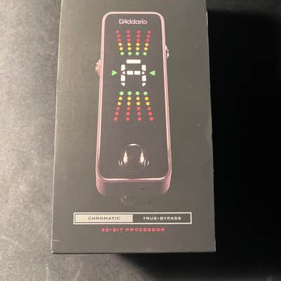 D'Addario PW-CT-20 Chromatic Pedal Tuner 2017 - Present - Black / Silver image 6