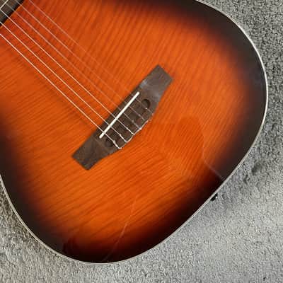 40 Inc Classical Electric Guitar, Spruce Veneer Top Body, Mahogany Neck image 11