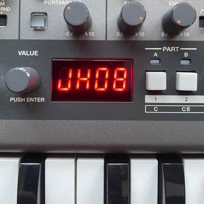 MINT Roland JX-08 with K-25m Keyboard 2021 - Present - Black image 4