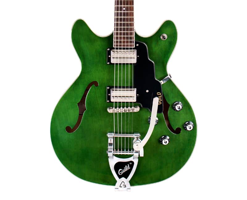 Guild Starfire I Double-Cut Semi-Hollow Guitar w/GVT - Emerald Green - B-Stock