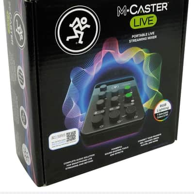 Mackie M-Caster Live Portable Live Streaming Mixer 2022 - Present - Black image 8