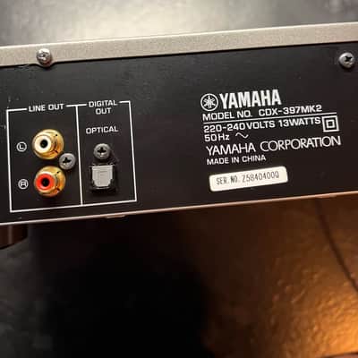 Yamaha CDX-397 MK-II Natural Sound CD Player image 5