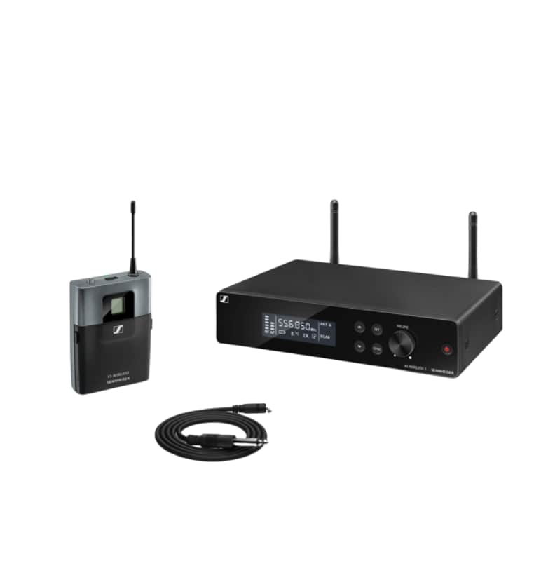 Sennheiser XSW2-CI1-A Wireless System for Guitar and Bass w/Rackmount Frequency Range: A (548-572 Mhz) image 1