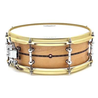 Tama Star Reserve Solid Maple Snare Drum 14x5 Oiled Natural Maple image 2