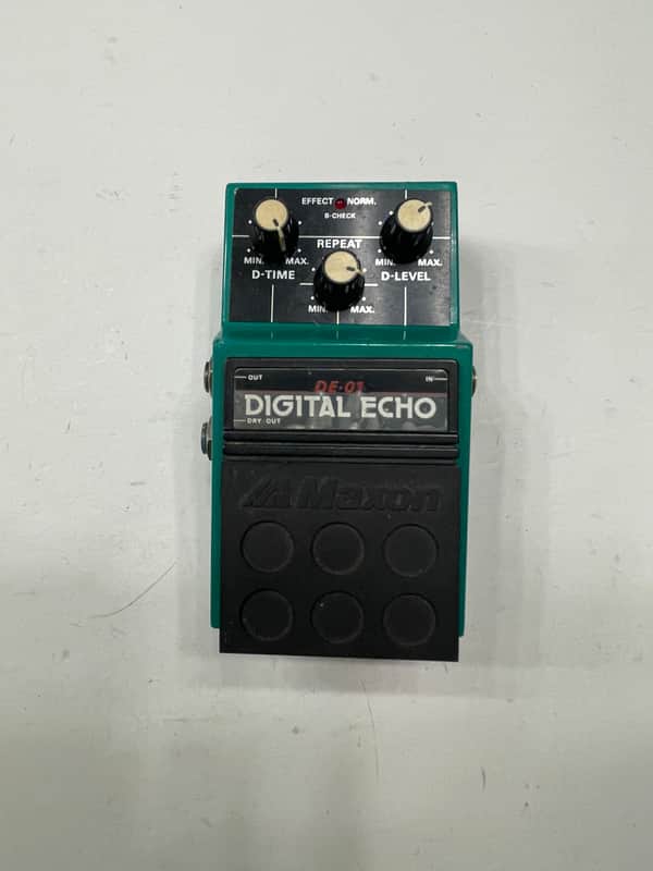 Maxon DE-01 Digital Echo Delay Rare Vintage Guitar Effect Pedal MIJ Japan image 1