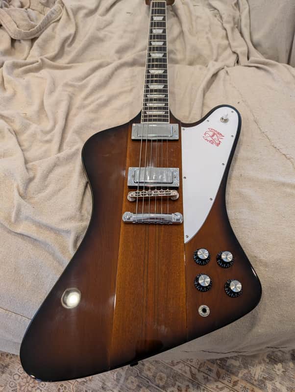 Gibson Firebird 2019 - Vintage Sunburst Upgraded Lollar Neck Pickup and Faber Bridge image 1