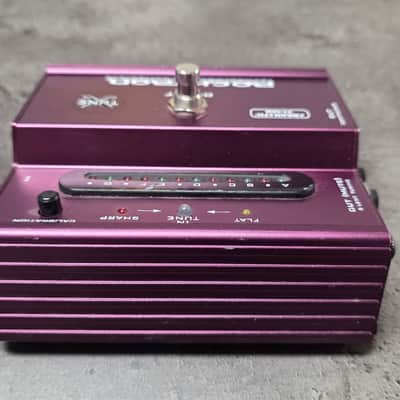 Rocktron Chromatic Tuner FROM MAJOR LONDON RECORDING STUDIO Guitar Pedal - Metallic Violet Purple image 4