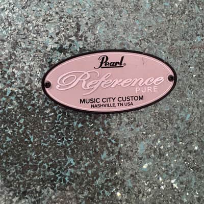 Pearl RFP2614BX/C413 Music City Custom Reference Pure 26x14" Bass Drum 2016 - 2021 - Turquoise Glass image 7