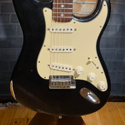 Fender 2005 Custom Shop Stratocaster Pro Closet Classic Black w/ Matching Early '90s Fender HSC image 7