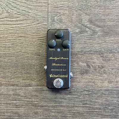 One Control Anodized Brown Distortion | Reverb
