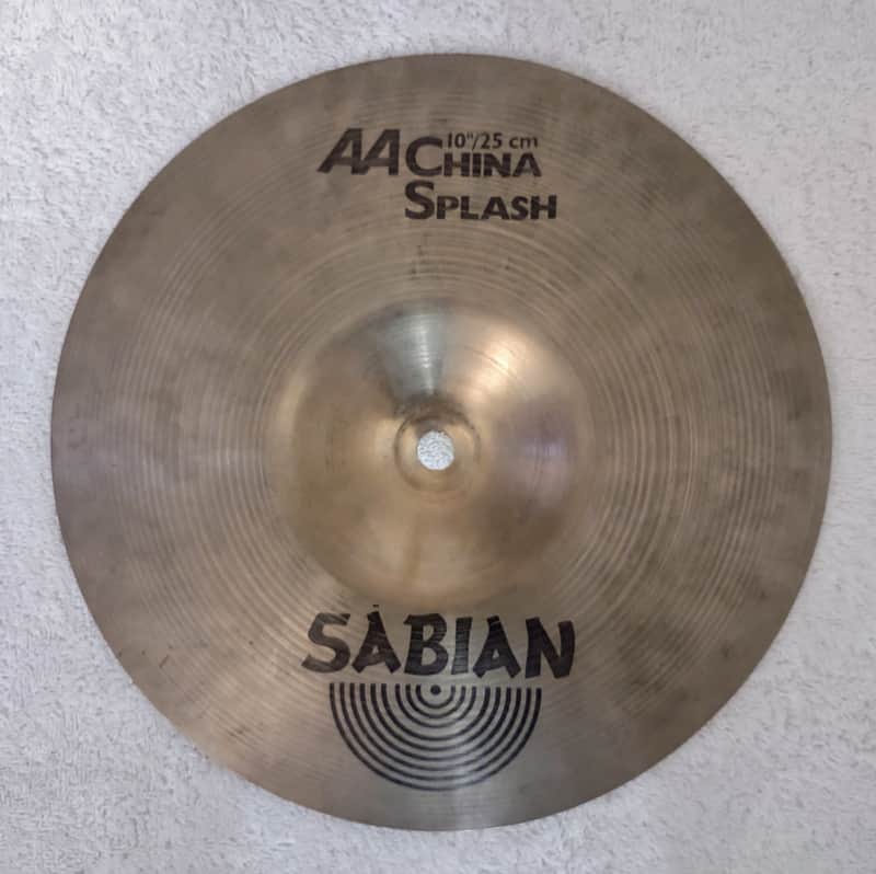 Sabian AA 10" China Splash Cymbal - Natural image 1