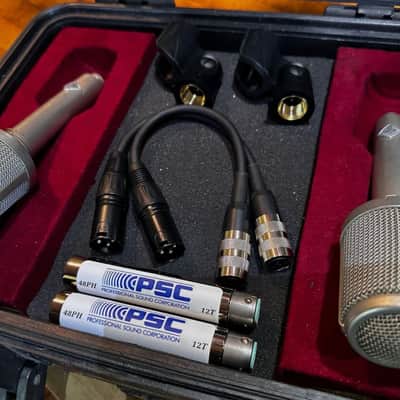 Neumann KM76 Microphone Pair - Sound Amazing - Multi-Pattern KM84 - Wonderful Tones! image 6