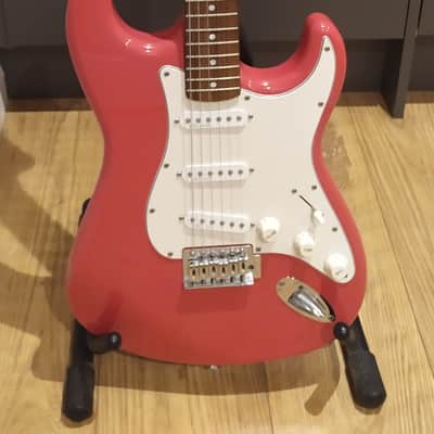 AXL Player Deluxe Stratocaster Pink EMG Pickups image 1