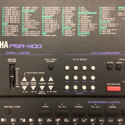 Used Yamaha PSR-400 Keyboard image 5