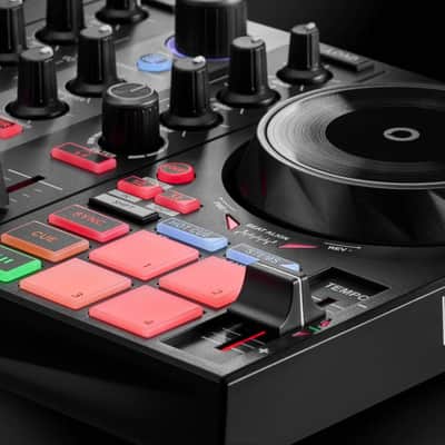 Hercules DJ Control Inpulse 200 MK2 - 2-Channel DJ Controller for Serato DJ Lite and Djuced with built in light guides for learning DJs. image 2