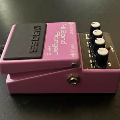 BOSS HF-2 Hi Band Flanger 1989 MIJ Green Label - Japan Vintage Analog Pedal image 7