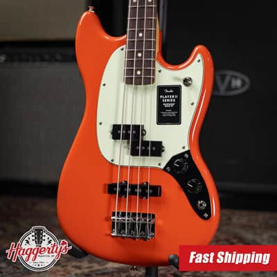 Fender Player II Mustang Bass PJ - Rallye Orange image 1