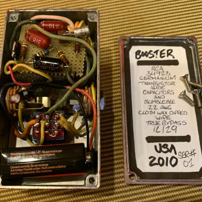 2010 Boutique booster vintage RCA 34923 germanium and capacitors image 7