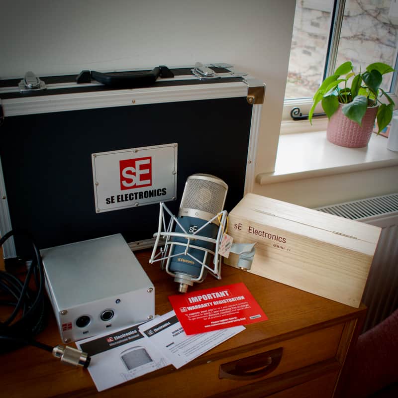 2007 – Present sE Electronics Gemini II Dual-Tube Large Diaphr…