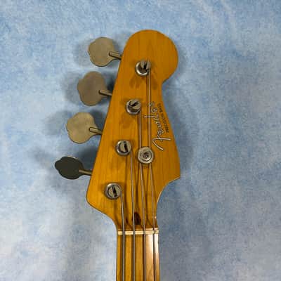 1993 Fender Japan PB-57 Precision Bass Black, MIJ image 3