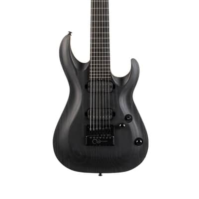 Cort KX707 KX Series 707 EverTune 7-String Electric Guitar. Open Pore Black image 2