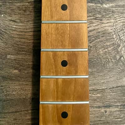 Warmoth Roasted Maple Stratocaster Neck Lic. by Fender image 4