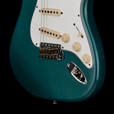 Fender Custom Shop Empire 59 Transition Stratocaster Journeyman Relic - Aged Ocean Turquoise #19534 image 7